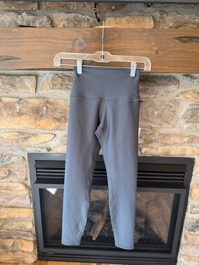 Alo High-Waist Gray Leggings